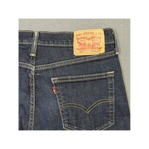 Levi's Jeans Men's 33x34 Fits 33x32 Blue 511 Slim Fit Tapered Leg